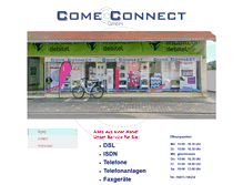 Tablet Screenshot of come-connect.de